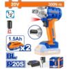 Wadfow 1/2'' Square Drive Cordless Impact Wrench 20V 300 N*M Wcd1512