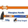 Wadfow Machinist Hammer Fiberglass Handle