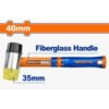 Wadfow Pvc Black Rubber And Soft Face Plastic Hammer Fiberglass Handle