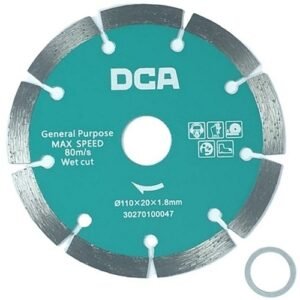 Dca 4 Inch 9 Seg Diamond Saw Blade 110Mm