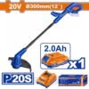 Wadfow 20V Cordless Grass Trimmer Wgtp535 — Wadfow Brush Cutters
