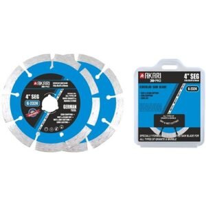 Akari 4 Inch 9 Seg Diamond Saw Blade 100Mm G-2324