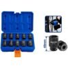 Wadfow 1/2'' Square Drive 10 Pieces Impact Hex Socket Set Wms1D01 — Wadfow Ratchet Handles & Sockets