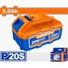 Wadfow 5Ah (5000Mah) Lithium Ion Battery 20V Wlbp550