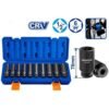 Wadfow 1/2'' Square Drive 10 Pieces Impact Deep Hex Socket Set Wms2D02 — Wadfow Ratchet Handles & Sockets