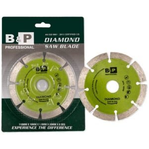 B & P 4 Inch Rim Diamond Saw Blade 110Mm