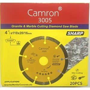 Alternative view of Camron 4 Inch 9 Seg Diamond Saw Blade 110Mm 3005