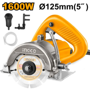 Ingco 5 Inch 1600W Marble Cutter 125Mm Mc16001