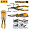Ingco 6 In 1 Multi Funtion Long Nose Plier — Ingco Pliers & Cutters
