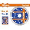 Wadfow 5 Inch 9 Seg Diamond Saw Blade 125Mm Wdc1K03