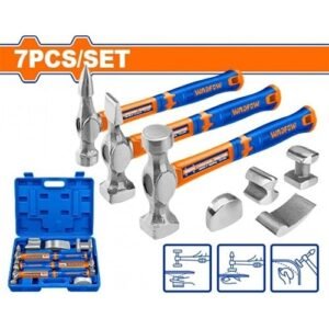 Wadfow 7 Pieces Body And Fender Hammer Set Whz1D07