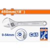 Wadfow Adjustable Wrench — Wadfow Spanners & Wrenches