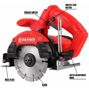 Alternative view of Xtra Power 4 Inch 1650W Marble Cutter 110Mm Xpt-503