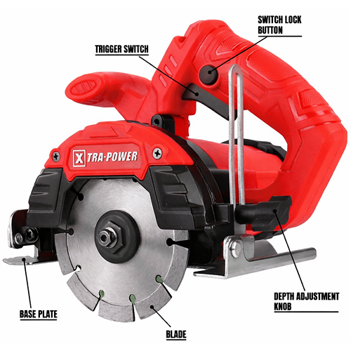 Xtra Power 4 Inch 1650W Marble Cutter 110Mm Xpt-503 - Image 2