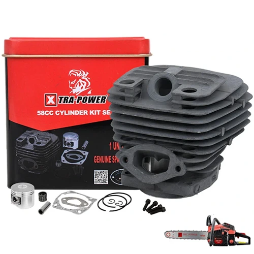Xtra Power Gold Gasoline Chain Saw Cylinder Kit 58CC
