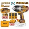 Ingco 3/4'' Square Drive Cordless Impact Wrench 20V 1750 N*M Ciwli20175 — Ingco Impact Wrenches & Ratchets