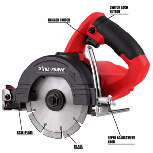 Alternative view of Xtra Power 5 Inch 1850W Marble Cutter 125Mm Xpt-504