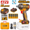 Ingco 1/2'' Square Drive Cordless Impact Wrench 42V 460 N*M Ciwli42462 — Ingco Impact Wrenches & Ratchets