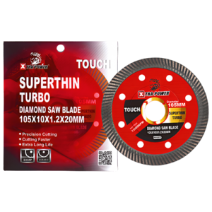 Xtra Power 4 Inch Thin Turbo Diamond Saw Blade 105Mm Touch series
