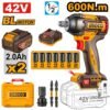 Ingco 1/2'' Square Drive Cordless Impact Wrench 42V 600 N*M Ciwli42602 — Ingco Impact Wrenches & Ratchets