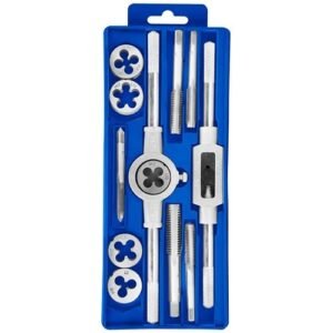 Wadfow 12 Pieces Tap & Die Set Waj1L01