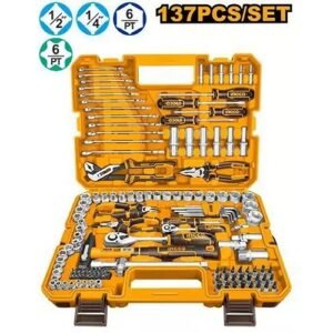 Ingco 137 Pieces Combination Tool Set Hkthp21371