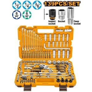 Ingco 139 Pieces Combination Tool Set Hkthp21391