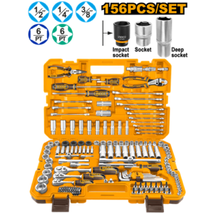 Ingco 156 Pieces Combination Tool Set Hkthp21561