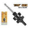 Ingco Metal Hole Saw Arbor Hsa02 — Ingco Hole Saws