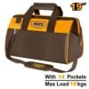 Ingco 14 Pocket Tool Bag Htbg281928 — Ingco Tool Boxes And Bags