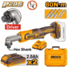 Ingco 20V Cordless Angle Impact Screw Driver 6.30Mm Cairli208 — Ingco Drills & Screw Drivers