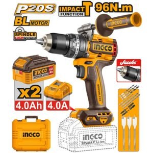Ingco 20V Cordless Impact Drill Machine 13Mm Cidli209686