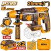 Ingco 20V Cordless Rotary Hammer 26Mm Crhli262085 — Ingco Rotary & Demolition Hammers