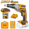 Ingco 20V Cordless Screw Driver 6.30Mm Cdsli204281 — Ingco Drills & Screw Drivers
