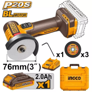 Ingco 3 Inch 20V Cordless Mini Cut Off Tool 76Mm Cagli207625