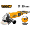 Ingco 5 Inch 1100W Angle Grinder 125Mm Ag1100385 — Ingco Grinders