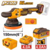 Ingco 6 Inch Cordless Polisher 20V 150Mm Apli20158 — Ingco Sanders & Polishers