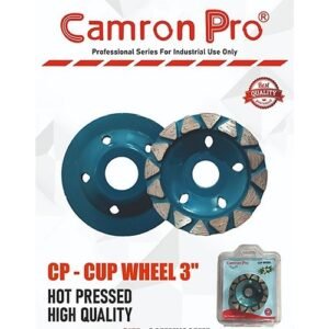 Alternative view of Camron Pro 3 Inch Diamond Cup Wheel Seg 80Mm Triangular segment