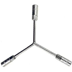 Dongcheng Three Way Y Shape Wheel Spanner 12X14X17