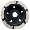 Red Elephant 3 Inch Diamond Cup Wheel Seg 80Mm — Red Elephant Diamond Cup Wheels