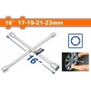 Wadfow 16 Inch Four Way Wheel Spanner 17X19X21X23 Wth8316 — Wadfow Spanners & Wrenches