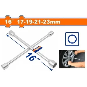 Wadfow 16 Inch Four Way Wheel Spanner 17X19X21X23 Wth8316