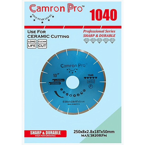 Camron Pro 10 Inch 18 Seg Diamond Saw Blade 250Mm 1040 - Image 2