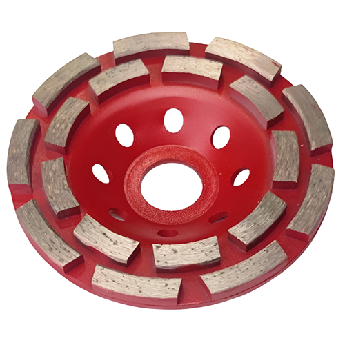 Red Elephant 7 Inch Diamond Cup Wheel Seg 180MM Double Row