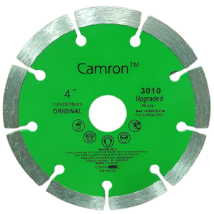 Camron 4 Inch 9 Seg Diamond Saw Blade 100Mm 3010