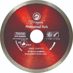 Dragon 4 Inch Rim Diamond Saw Blade 110Mm Silk cut