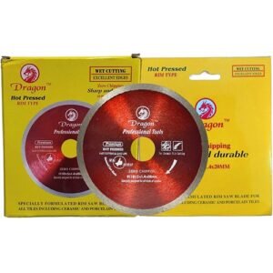 Alternative view of Dragon 4 Inch Rim Diamond Saw Blade 110Mm Silk cut