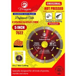 Alternative view of Dragon 5 Inch 10 Seg Diamond Saw Blade 125Mm 7522