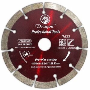 Dragon 6 Inch 11 Seg Diamond Saw Blade 150Mm 7622