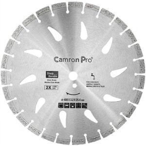Camron Pro 16 Inch 27 Seg Diamond Saw Blade 400Mm For slab cutter